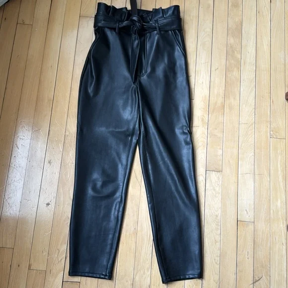 Abercrombie & Fitch Faux Leather Paper Bag - Picture 4 of 8